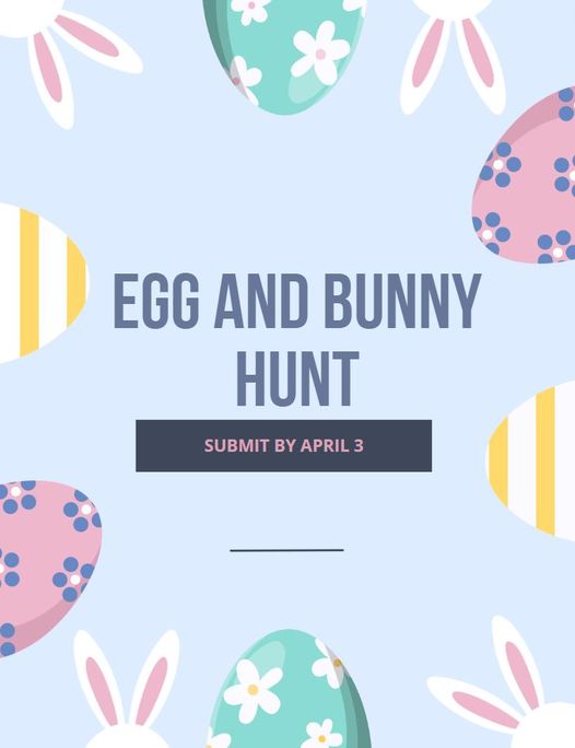 You have a few hours left to send in your GNA egg hunt entry. Enter via facebook or email
georgestownneighbourhood@gmail.com