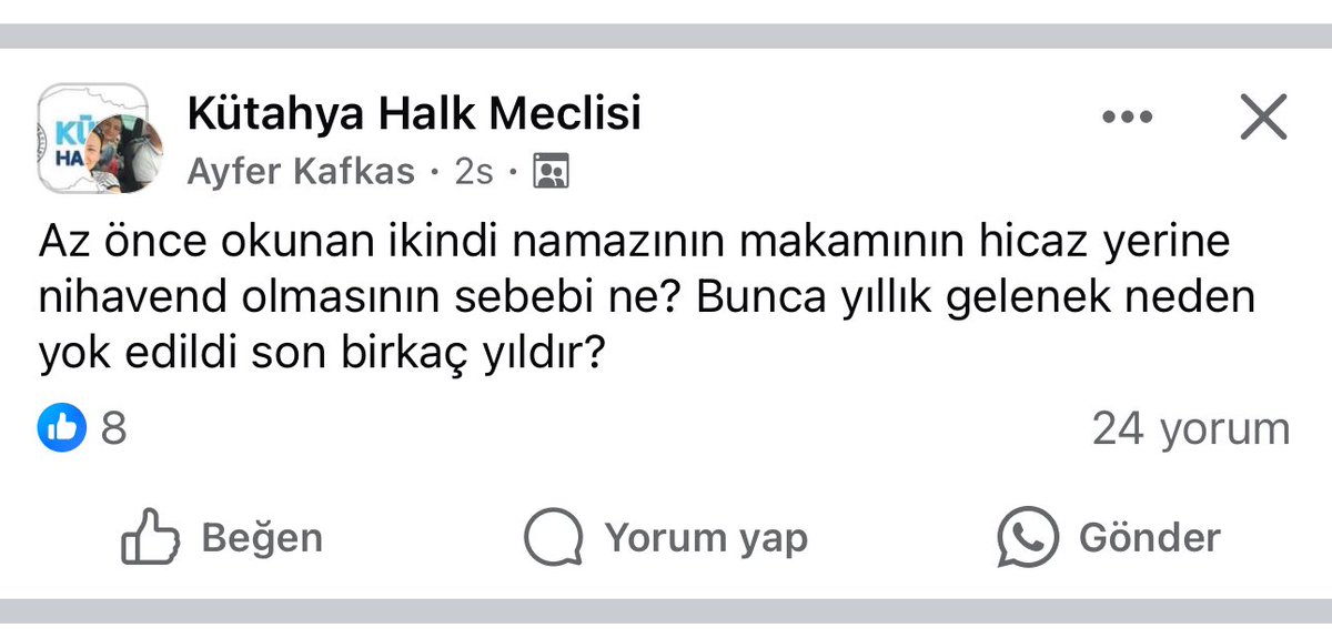 Eskişehir’den güzel arkadaşım Mehmet Çoban’ın iletisi İftar saatimi daha bile güzelleştirdi... “Toplumun gerçek gündemi şöyle şeyler olsa..” diyor. Facebook’ta bir vatandaşın şikayeti…