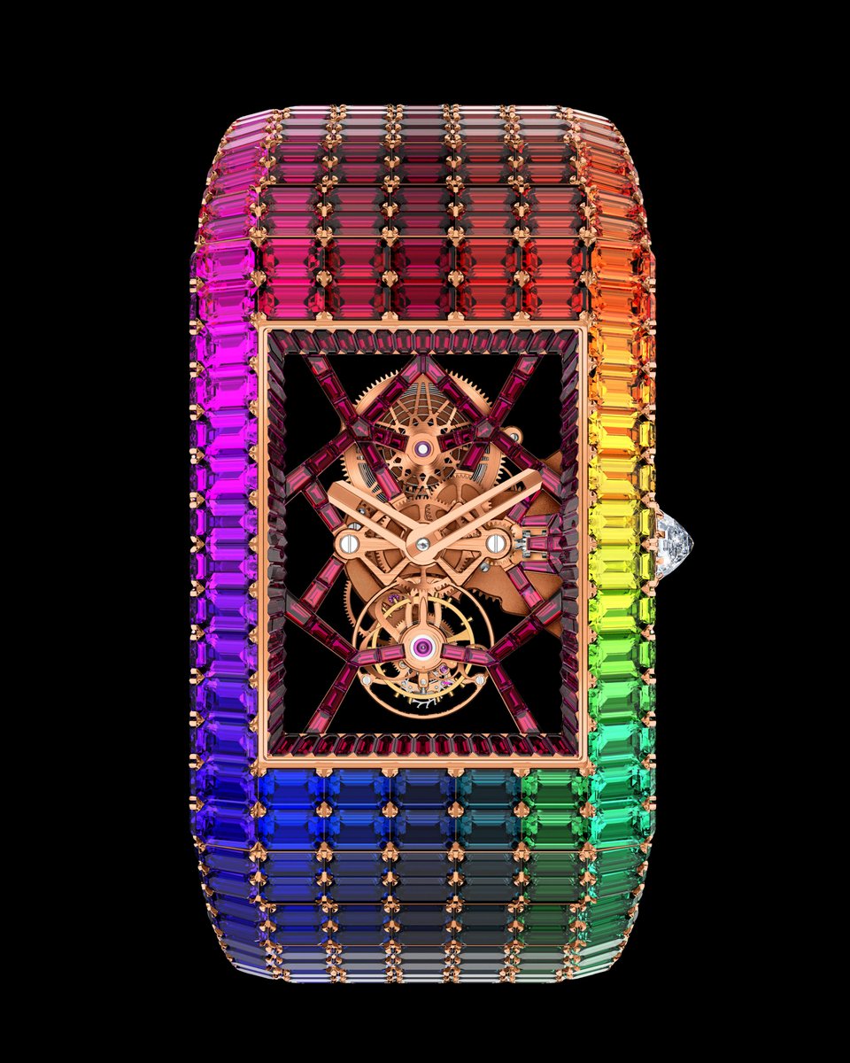 NEW PRODUCTS : Billionaire III welcomes three new absolute wonders of high watchmaking and high jewelry. Jacob & Co. reveals three unique pieces in the Billionaire collection, all made of colored gems.