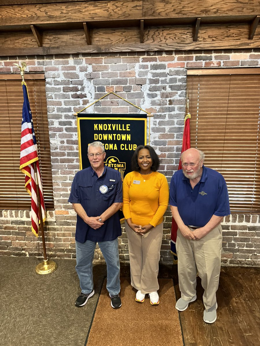 Jerry Ferber brought Tara Davis our speaker today with CCAHT Community Coalition Against Human Trafficking ccaht.org #Sertoma #KnoxSertomaClub #KnoxvilleTN