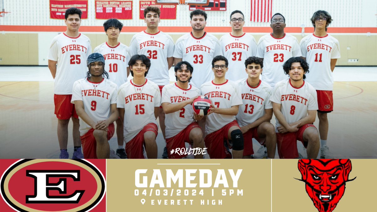AthleticsEps's tweet photo. Boys Volleyball has started the season 1-0. Home opener today vs. Chelsea! #KeeprollingTide! https://t.co/D9epgG1XAv