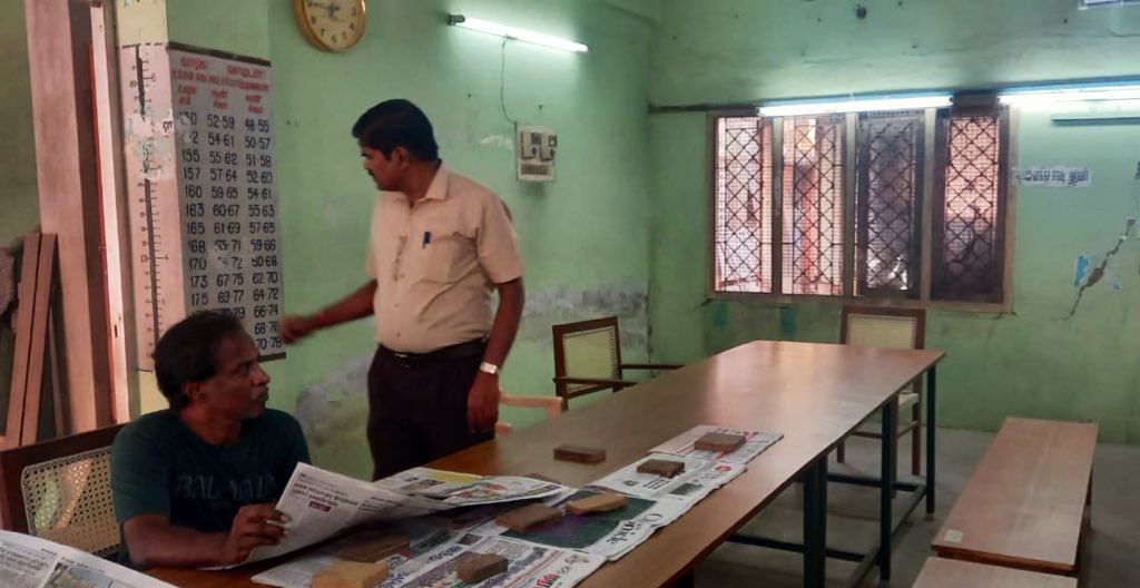 #GCC is accelerating its election preparation work, with officials inspections of polling booths across Chennai. Here's a glimpse of the inspections
at #TheChennaiSchool, Rettaimalai Srinivasan Street and Anna Salai  in Dn 35, Zn 04.

#ChennaiCorporation
#Elections2024
#GELS2024