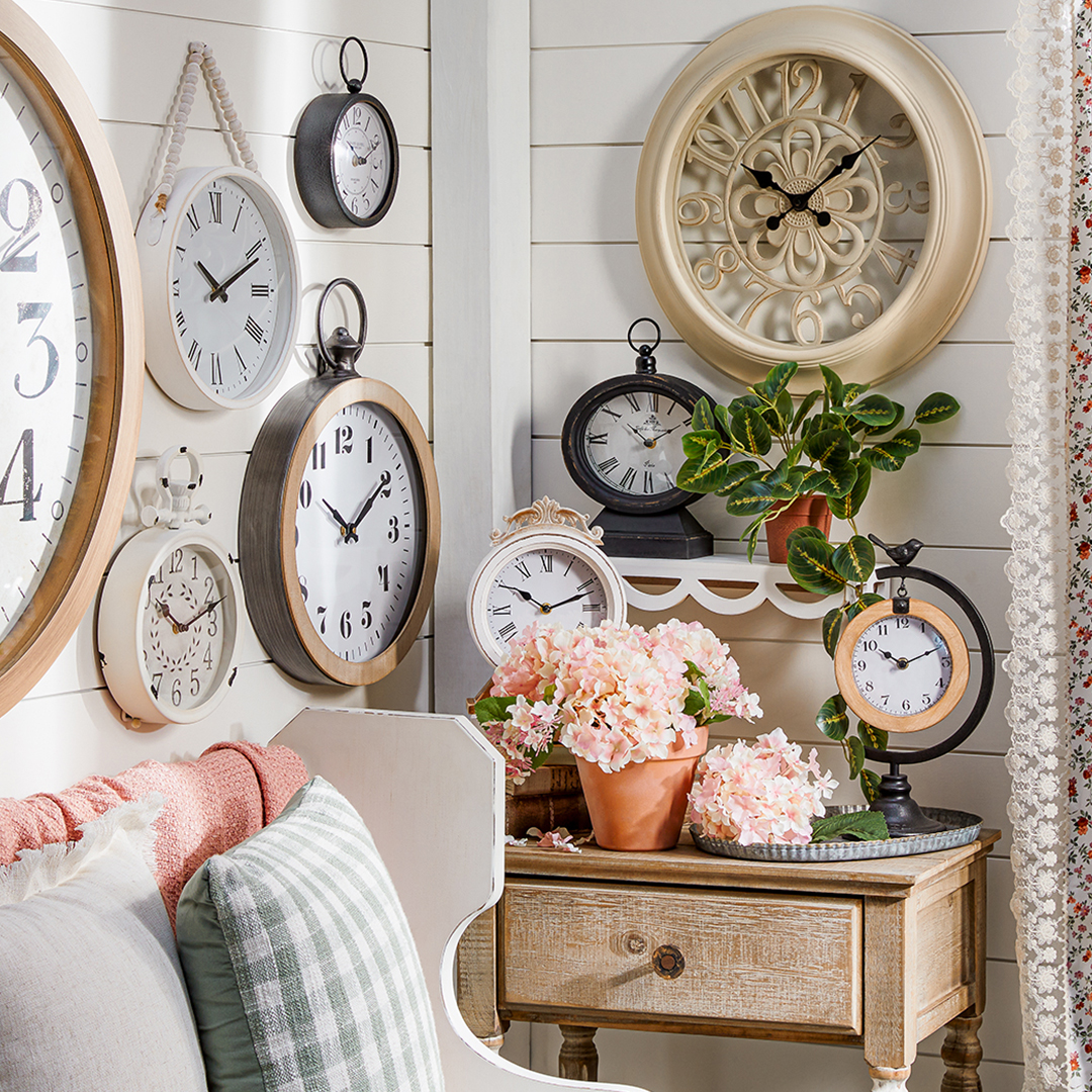 Add a statement piece to your home with wall clocks, mirrors and artwork from Hobby Lobby®. bit.ly/3TmxauD