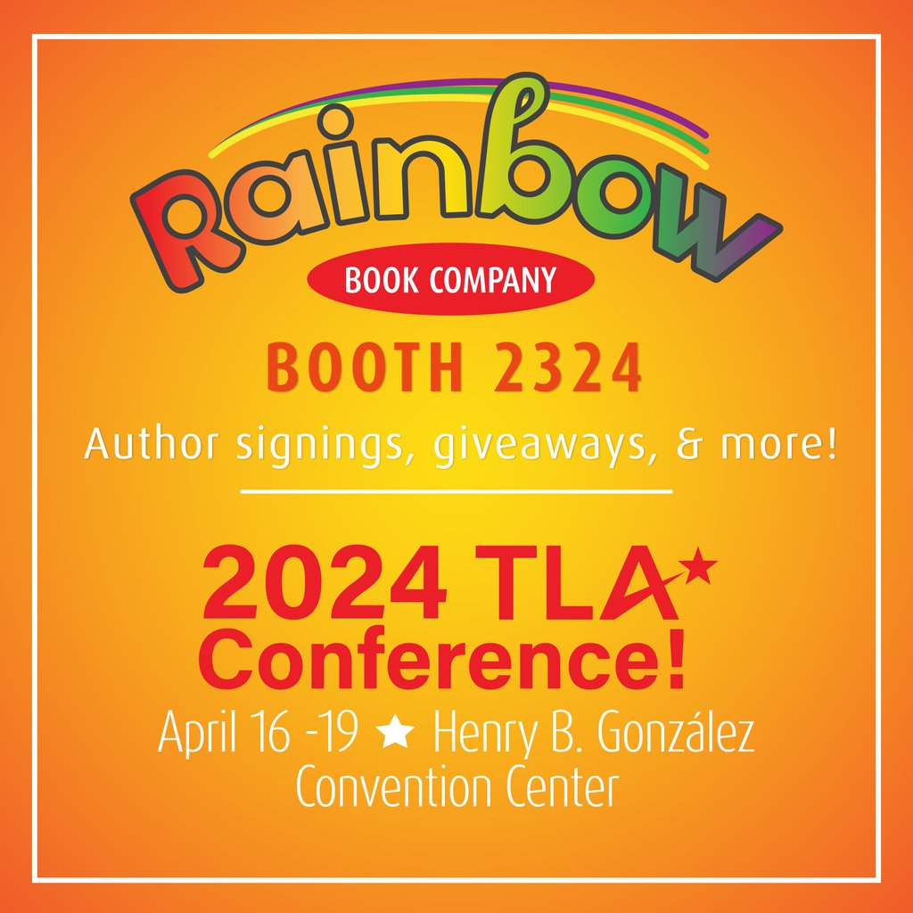 Meet us at the 2024 TLA Conference from April 16-19 at the Henry B. Gonzalez Convention Center. We will have giveaways, author signings, and more! We can't wait to see you there! 🌈

#TLA2024  #bookvendor