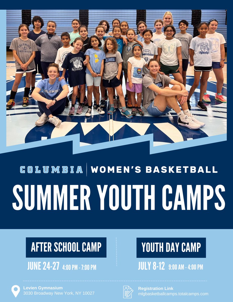 Ready to hoop with all our young Lions this summer! 🤩🦁 Registration is LIVE for our Youth Camps 🏀 Hit the link below to sign up - any and all players entering Grades K-8 are welcome!👇 mlgbasketballcamps.totalcamps.com #EDGE // #RoarLion