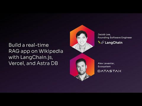 Catch the replay ➡️ Learn how to build a real-time RAG app on Wikipedia with LangChain.js, Vercel, and Astra DB.

#RetrievalAugmentedGeneration #VectorDB #JavaScript ow.ly/CWkZ50R6cN5