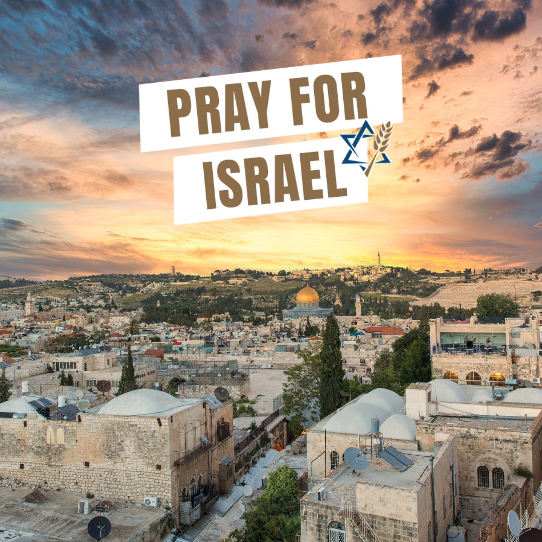 Have you prayed for Israel today? Comment 'I prayed' to let us know.​ Then retweet to keep the prayer going.

Thanks for continuing to support the Land of Israel, friends!​ 🇮🇱

#JewishVoice #Israel  #PrayForIsrael #NeverAgainIsNow #StillStandingWithIsrael