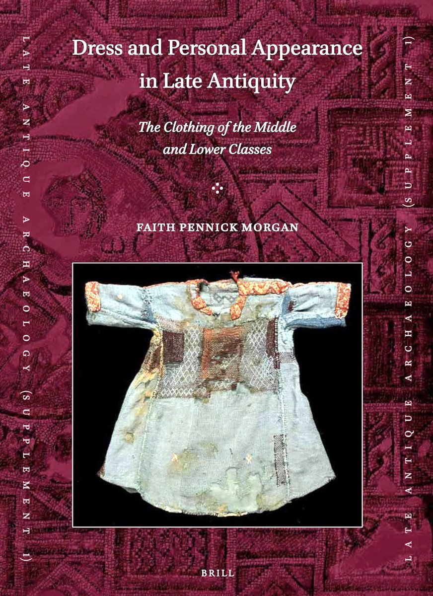 My fave object in the #Legion exhibition is the square tunic, made of linen w/ wool stripes from Egypt c. 400-600 CE. When belted it would look like this, as Faith Pennick Morgan's excellent book shows. amazon.co.uk/exec/obidos/AS… GET IT RIGHT, FILMMAKERS!