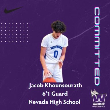 Jacob Khounsourath (@jacobkhoun) on Twitter photo Excited and blessed to announce my commitment to pursue my athletic and academic career at Waldorf University! <a href="/jenks33/">Nigel Jenkins</a> <a href="/Dee_martin05/">Demitrius Martin</a> <a href="/NicholasAckerm/">Nicholas Ackerman</a> #AGTG #Committed Excited and blessed to announce my commitment to pursue my athletic and academic career at Waldorf University! <a href="/jenks33/">Nigel Jenkins</a> <a href="/Dee_martin05/">Demitrius Martin</a> <a href="/NicholasAckerm/">Nicholas Ackerman</a> #AGTG #Committed