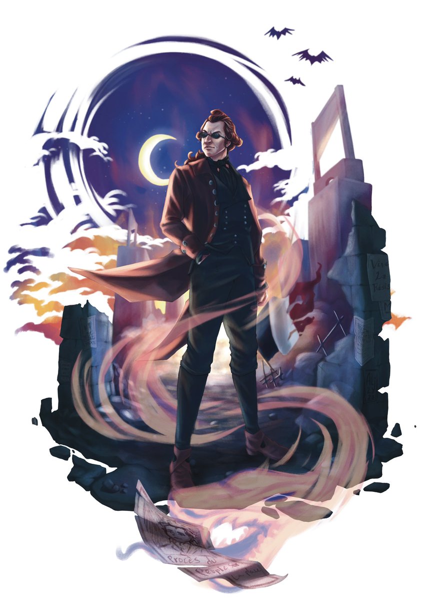 yo yo. happy to share yall my piece for the <a href="/DTFanzine/">Many Faces: A David Tennant Fanzine</a> and its crowley in france! do check it out too!