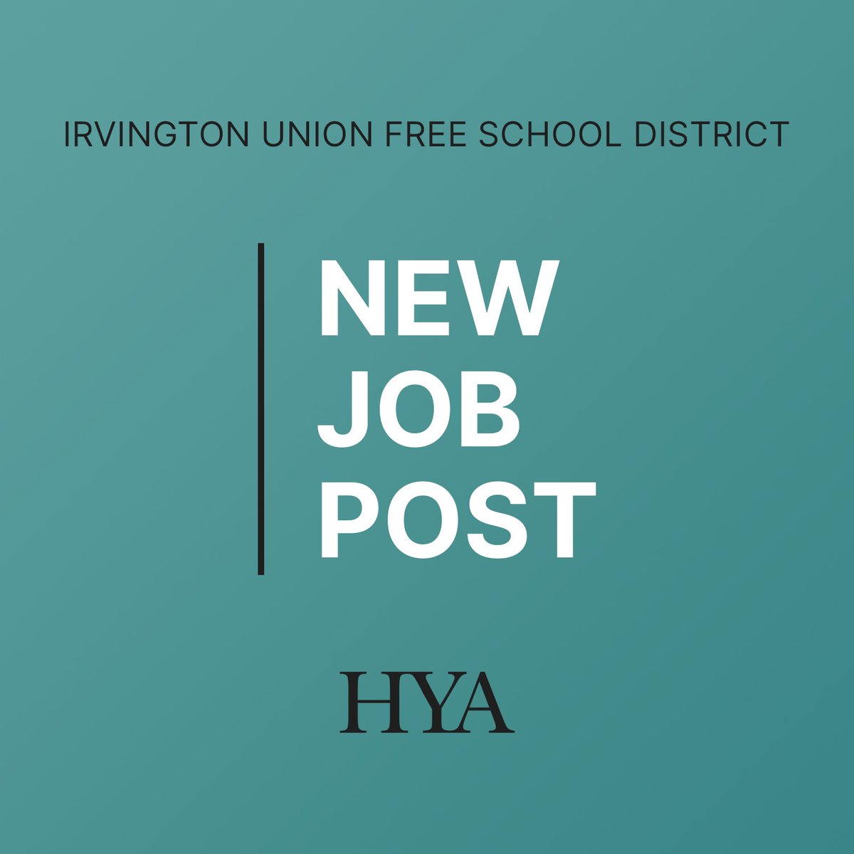 Start your application ASAP. Position is open until filled. #Superintendent Irvington Union Free School District, NY bit.ly/3J2jHDl

#HYAsearch #Education #Jobs #EducationJobs #suptchat #edleadership #edadmin
