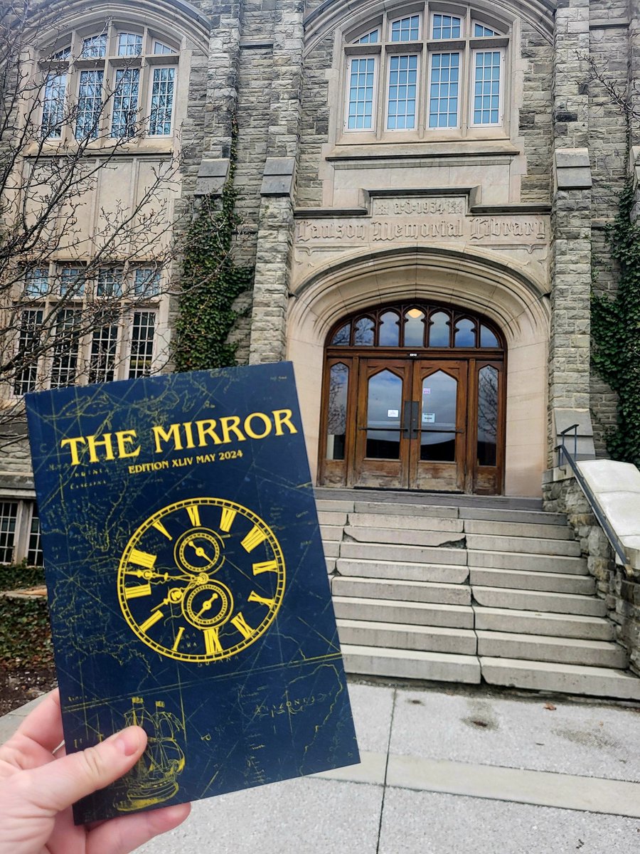 The 44th edition of The Mirror is here! Fun fact: Did you know it's Canada's oldest undergraduate history journal, published annually here at Western. Congratulations to the dynamic team who made it possible, authors and faculty supervisors. #westernu