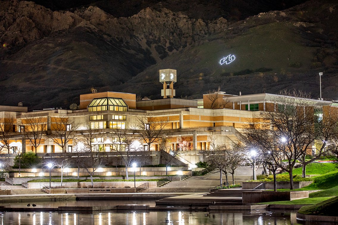 Coming this fall: a permanent 'W' on the mountain slope overlooking Weber State. The new “Flaming W” will be constructed with solar panels and will contribute electricity back to the grid. The W will light up with purple and white bulbs to celebrate special occasions.