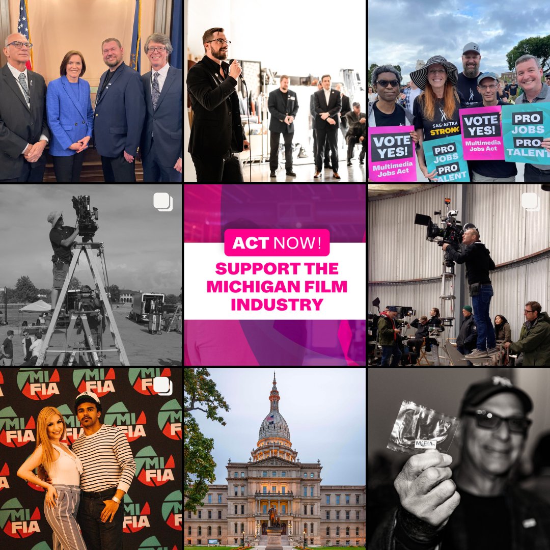 Stay current on MiFIA events and activities by following our other social pages for exclusive behind-the-scenes content, legislative updates, and more!

IG: instagram.com/michiganfilmin…
FB: facebook.com/MiFilmIndustry…
LI: linkedin.com/company/michig…