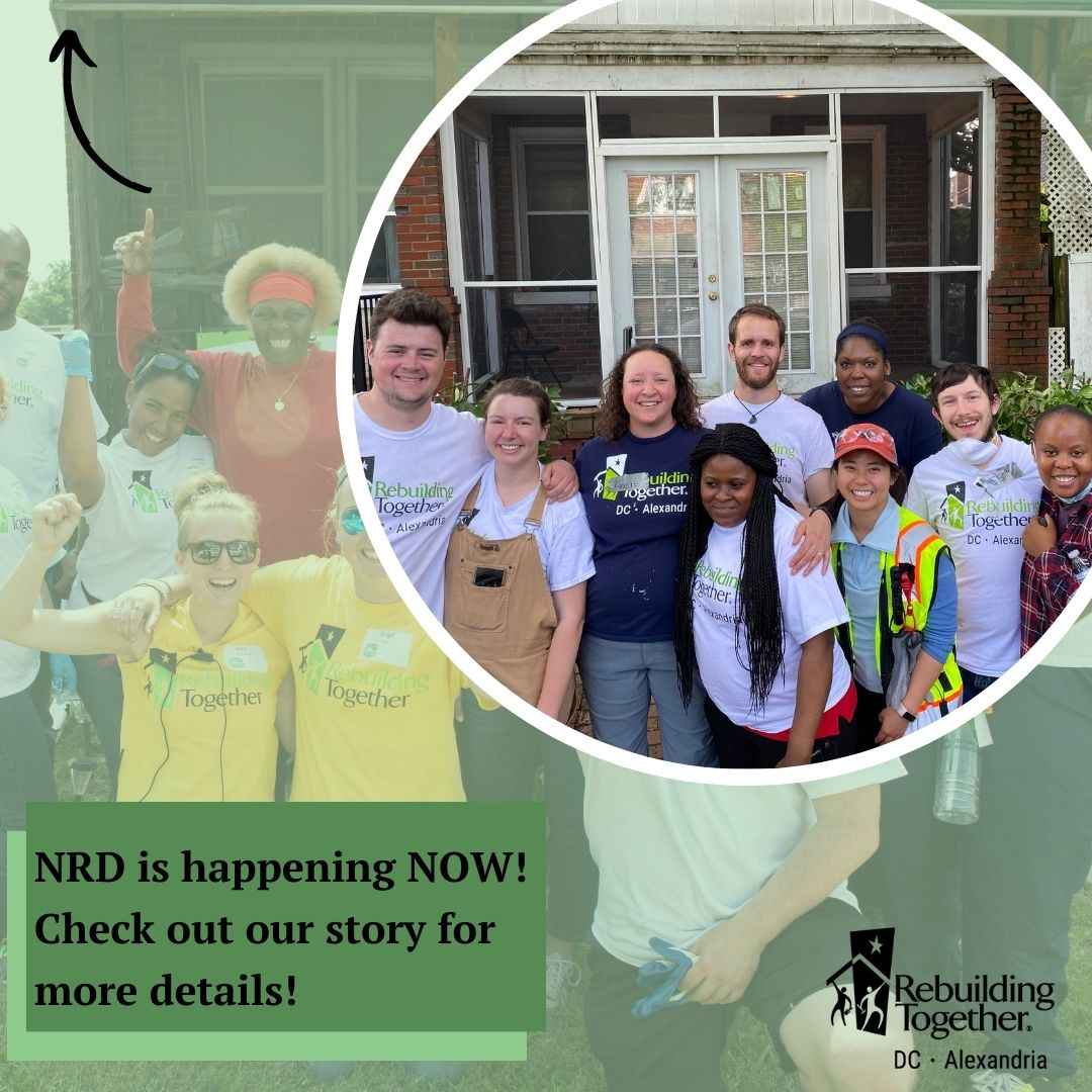 It's #NationalRebuildingDay! Tune in to our Instagram story (@ rebuildingtogetherdca) for live updates throughout the day as we come together to revitalize homes and uplift communities. Join the action, see the impact, and be inspired!

#Volunteer #AffordableHousing