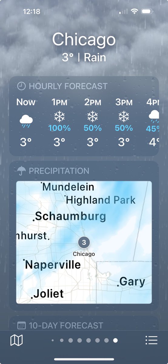 EJBRACHE's tweet photo. Nevando y lloviendo.
#QuePerla
#Chicago https://t.co/53WiYVVcci