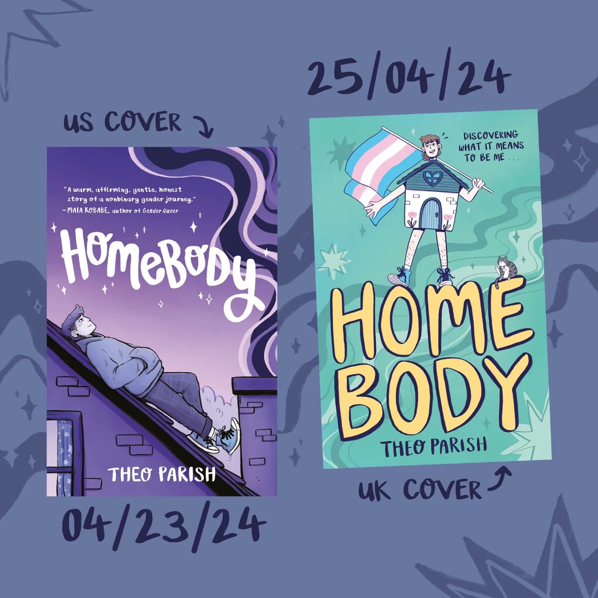3 WEEKS (?!) until Homebody is out in the world and making its way to bookshelves! 🥳