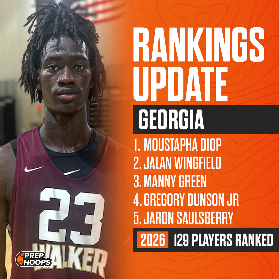 Georgia has updated the 2026 Player Rankings! ⭐ 129 total players ranked How we rank: prephoops.com/how-we-rank/ Full list: prephoops.com/georgia/rankin…