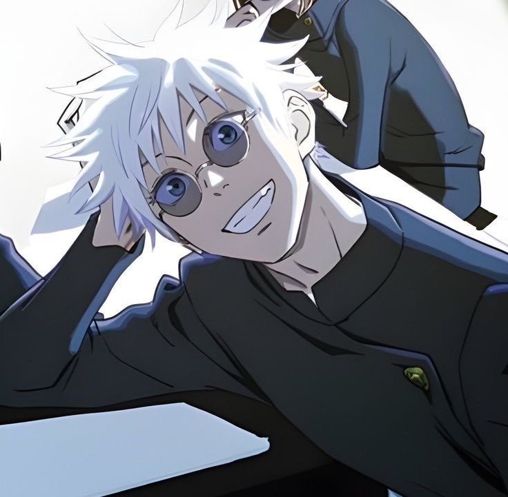 wilfwarf's tweet photo. me when satoru gojo https://t.co/z9SnhKUQyO