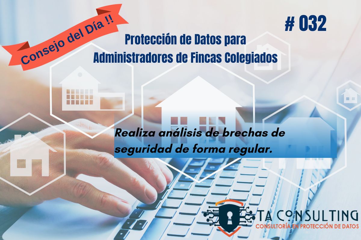 TAConsultingDPO's tweet photo. Consejo #032 de Protección de Datos para Administradores de Fincas Colegiados #LOPD #AAFFColegiados #AAFFInkietos #mAFCnificos #AFCcion
📧Newsletter para Administradores de Fincas: https://t.co/RXIP2stTAS https://t.co/5zI6lpUmMp