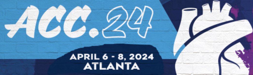 Only a few more days until we see you in Atlanta! Make sure to check out the program to see when our clinicians will be speaking: bit.ly/3b7nRtX #CardiacTwitter #ACC24