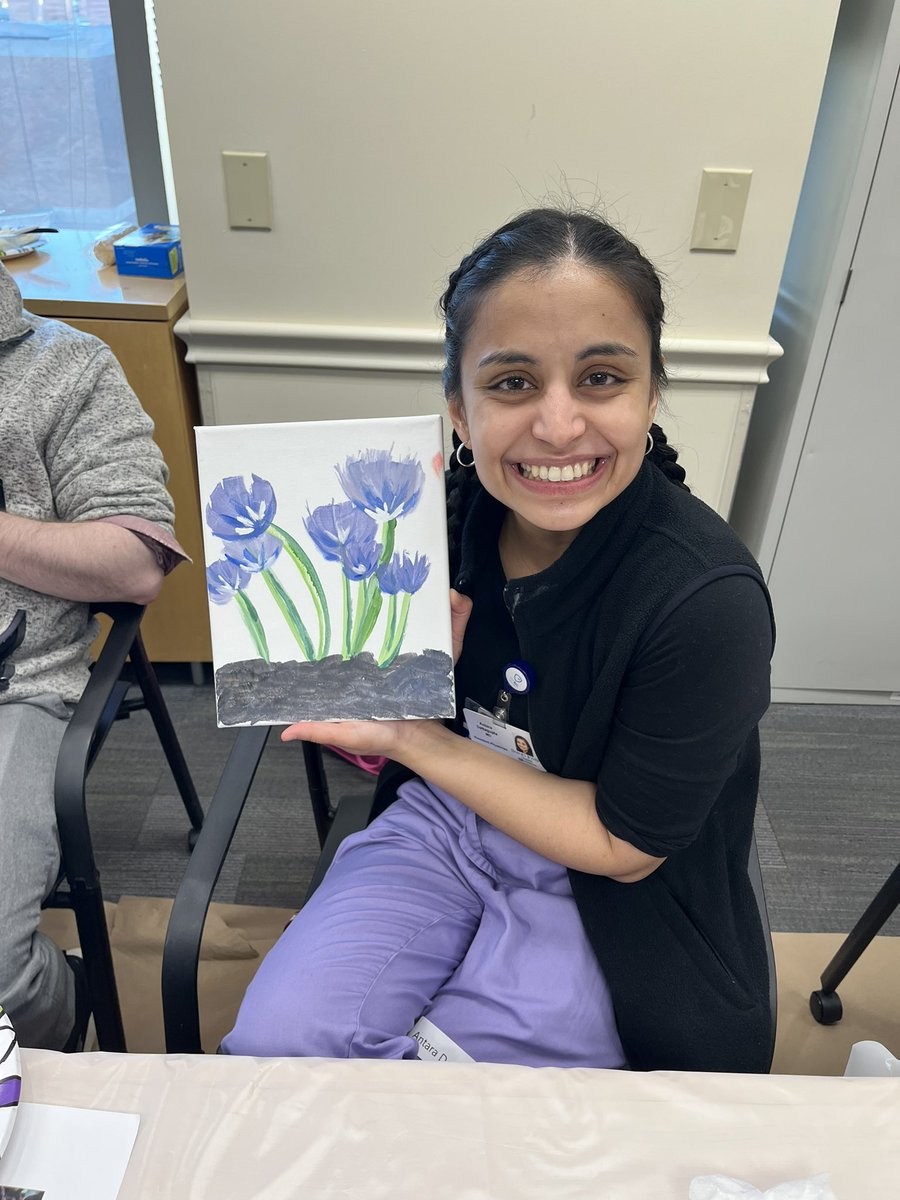 Lacey Feigl (moved to @Bluesky @LaceyFeigl) (@laceyfeigl) on Twitter photo We (@WUSTL_Rheum) had a “Paint and Sip” last week with our rheum interest group consisting of med students and residents to give them a chance to meet our fellows while having some fun! 🎨 This session was led by our incredible fellow, <a href="/_Sambhawana/">Sambhawana Bhandari</a>!
#Rheumatology #ChooseRheum We (@WUSTL_Rheum) had a “Paint and Sip” last week with our rheum interest group consisting of med students and residents to give them a chance to meet our fellows while having some fun! 🎨 This session was led by our incredible fellow, <a href="/_Sambhawana/">Sambhawana Bhandari</a>!
#Rheumatology #ChooseRheum
