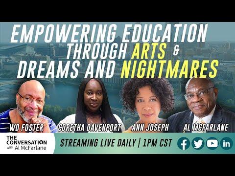 Empowering Education Through Arts & Dreams and Nightmares w/ Coretha Davenport — In this episode of 'The Conversation with Al McFarlane,' we delve into two — blackpressusa.com/?p=1099153