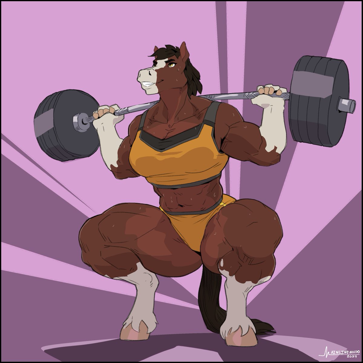 DoodleStream #0066 Horse Power Babe, for spyglass8