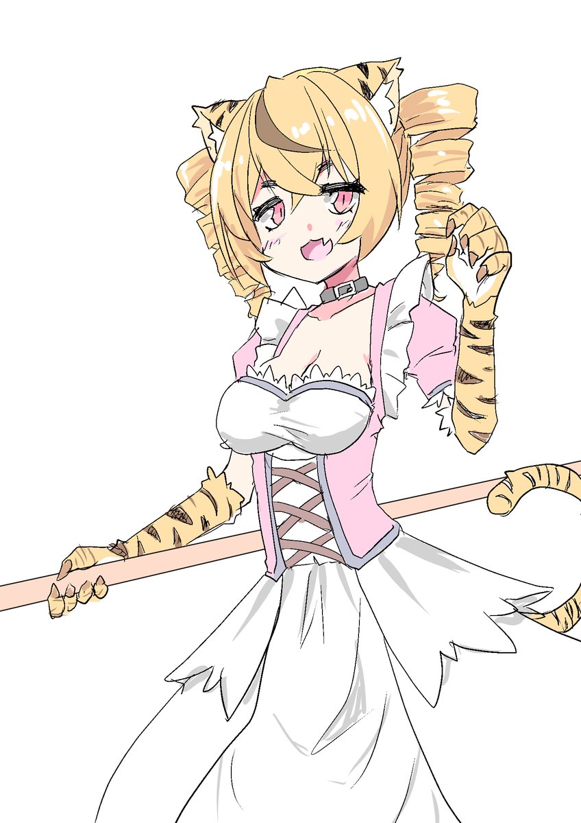 「オリキャラデザイン…ううむ…衣装考えなおしかなぁ… 」|Quel【クゥエル】のイラスト