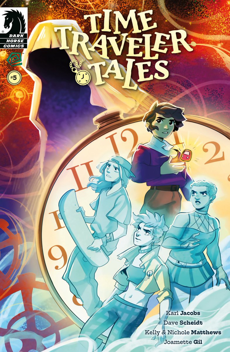 Time Traveler Tales
Issue #5
THE FINALE!

Out now!

This series was YEARS in the making and it’s finally coming to an end! Go check it out on the Dark Horse app, your local comic shop, or get all 5 issues from my website!

karljacobs.net/products/time-…