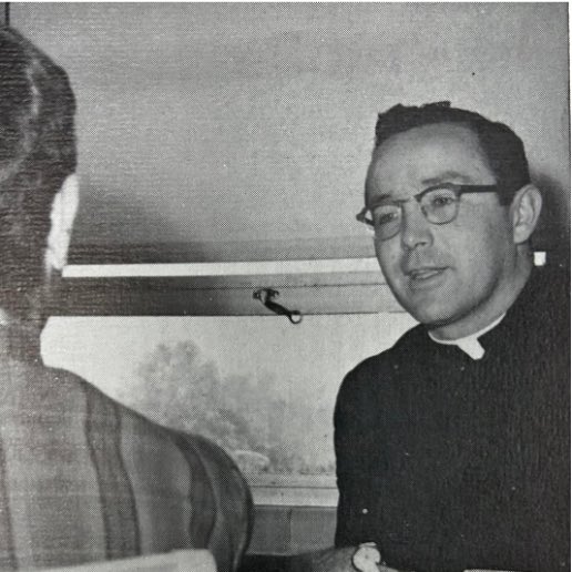 cardinalohara's tweet photo. We mourn the passing of Rev.Meehan. Who was among the first faculty members at COHS. Services include: Apr 8th- St. Francis of Assisi Church: 4:30pm-Prayer over casket; 5pm-6:45pm-viewing; 7pm-Memorial Mass. Apr 9,- St. Eugene Church: 9am-11am-viewing; 11am-Funeral Mass https://t.co/NjBRsaR5fP