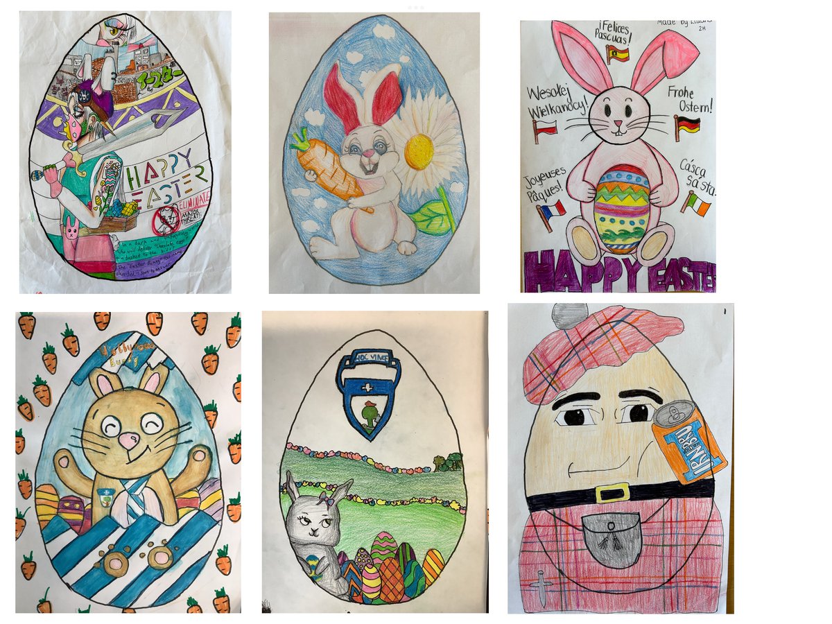 We were so busy with portfolios we forgot to post some of our amazing winning entries! Well done to all our BGE young people who entered. Special shout out to all the entries in a Holyrood uniform theme, they must have been influenced by the recent theme of the week! 🤩🤩🤩