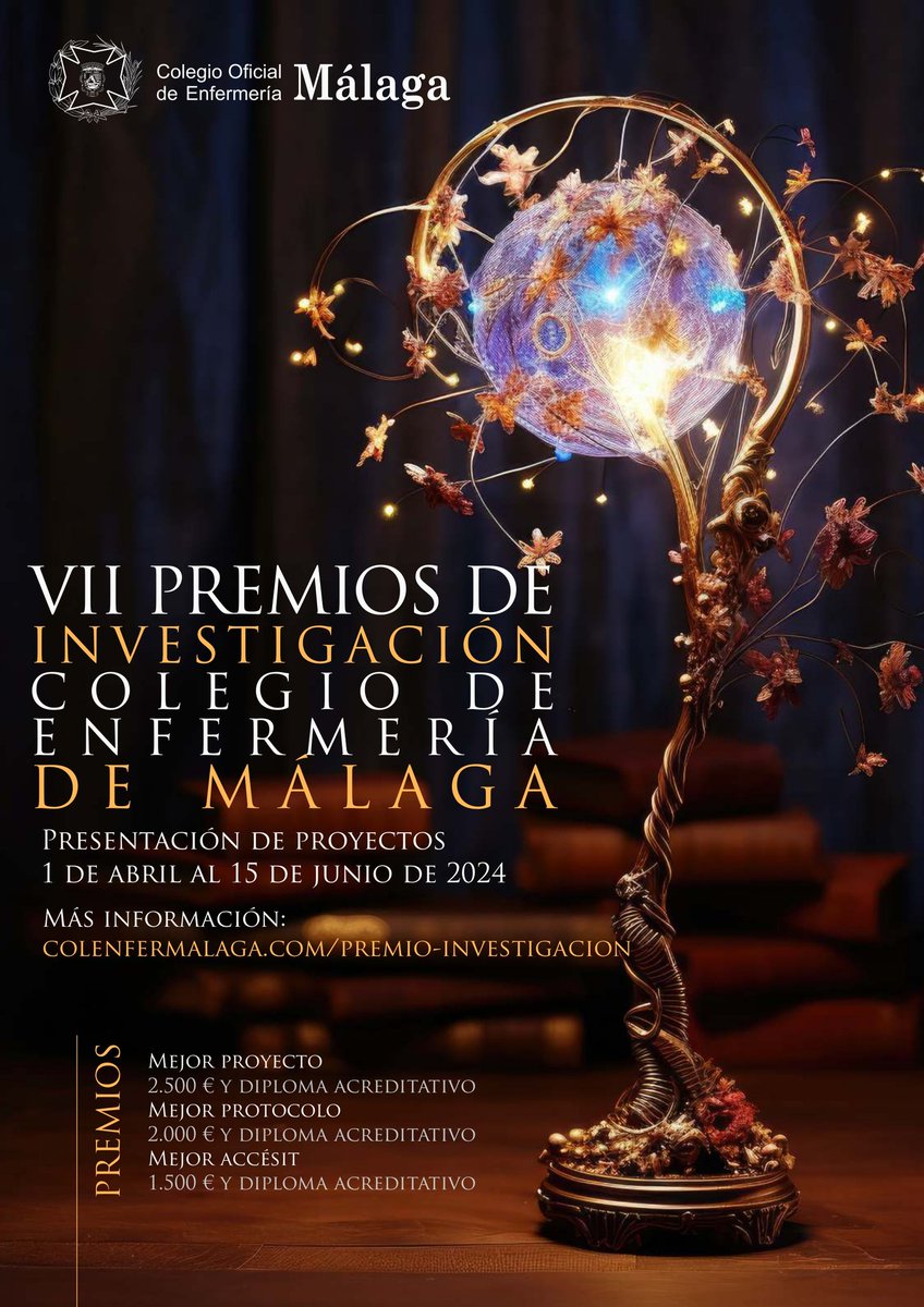 asenhos's tweet photo. 📣📣📣#VIIPremiosInvestigacion @ColEnferMalaga
📌Presentación proyectos hasta 15 junio
✍️ Bases y premios en https://t.co/Xgf5irO8ir
#enfermeria #cuidados 
@YolandaMejasMar @asanec @PiCuida https://t.co/3uFWIfxUod