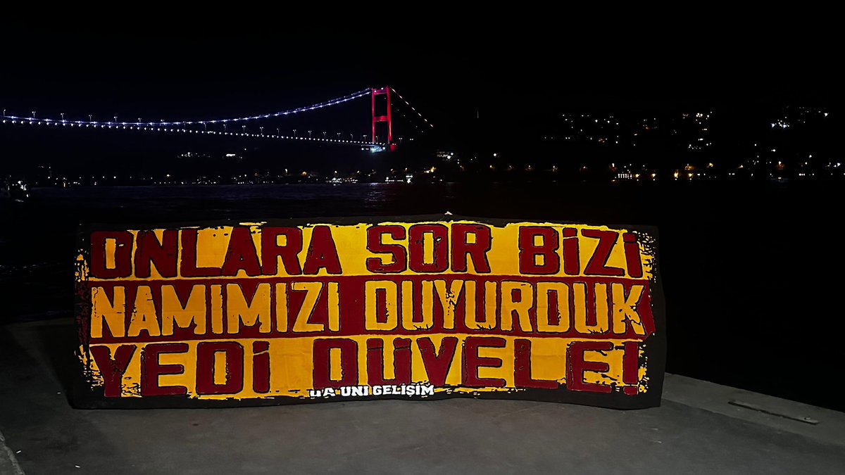 ONLARA SOR BİZİ NAMIMIZI DUYURDUK YEDİ DÜVELE ! #ultrAslanUNI #uAUNIGELISIM