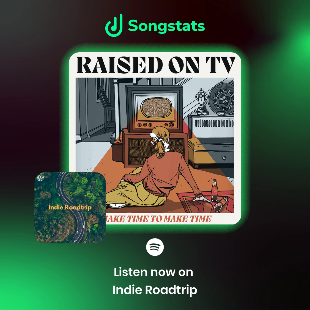 @raisedontv Did you know that your track 'Take Me Home' was added to 'Indie Roadtrip' with over 15.1K Followers on Spotify!