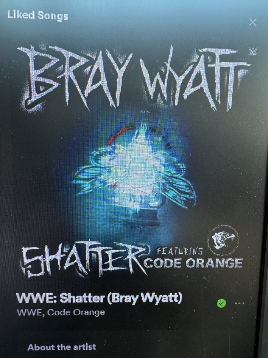 Just over here trying not to cry at work when this song comes on. #WindhamRotunda #BrayWyatt #BrayWyattBecomingImmortal #FireflyForLife