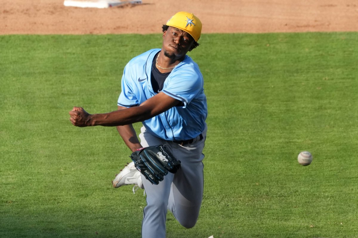 6-foot-4 southpaw Keyshawn Askew enters the Rays' Top 30 Prospects list after Curtis Mead graduates: atmlb.com/4ak5gXi