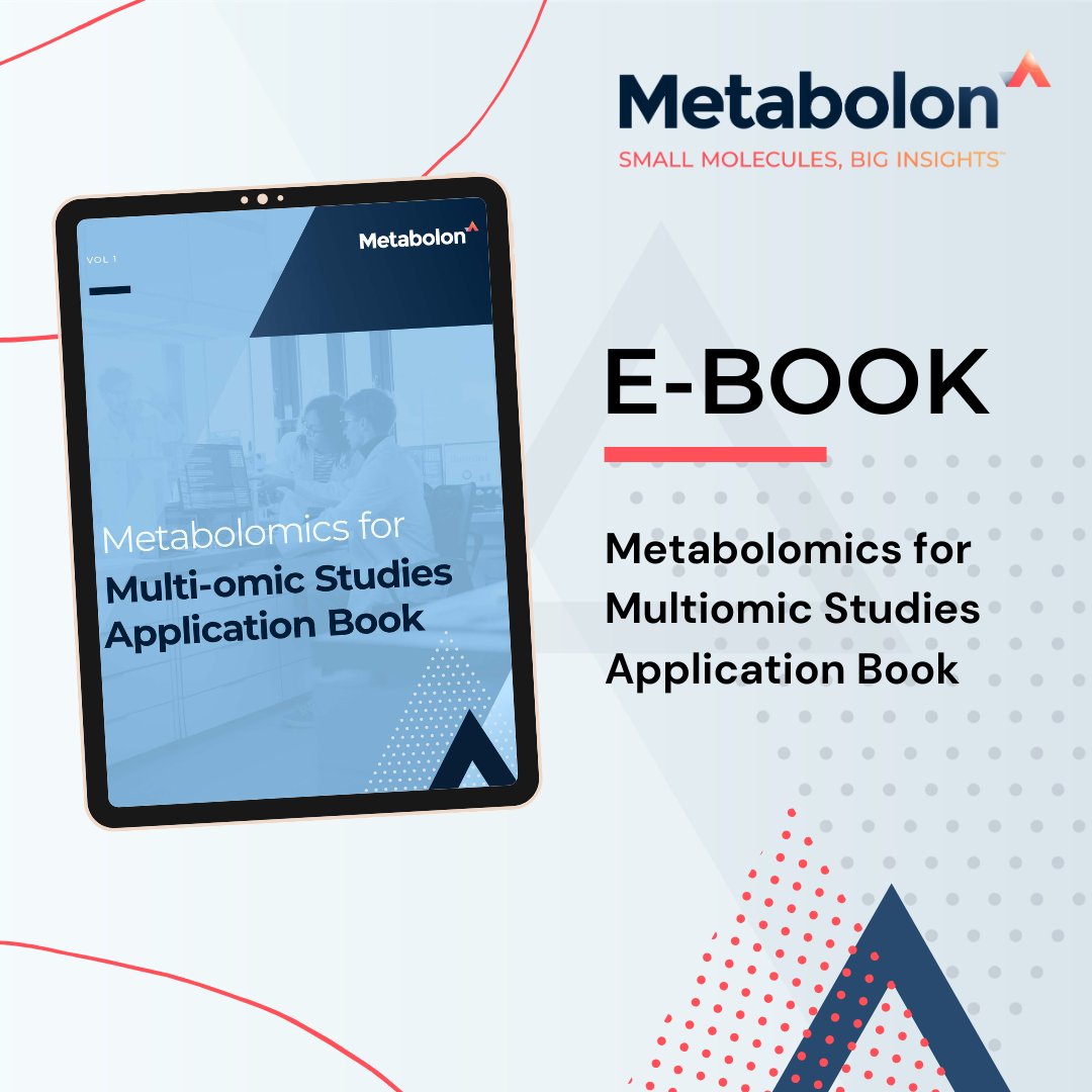 Download our ‘Metabolomics for Multiomic Studies Application Book’ to learn how Metabolon has been helping clients further their multiomics research. 🔬 📚 Download here: mtbln.co/9is08q #Metabolon #metabolomics #multiomics