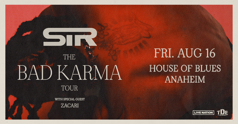 ⚡ 2x Grammy-nominated artist and R&B virtuoso SiR will be taking over Our House on August 16th with special guest ZACARI for “The Bad Karma Tour' 🤯 Presale: TOMORROW (4/4) @ 10 AM Onsale: FRIDAY (4/5) @ 10 AM 🎟️: livemu.sc/49rv0zA 🎶 @inglewoodSiR @zacarip