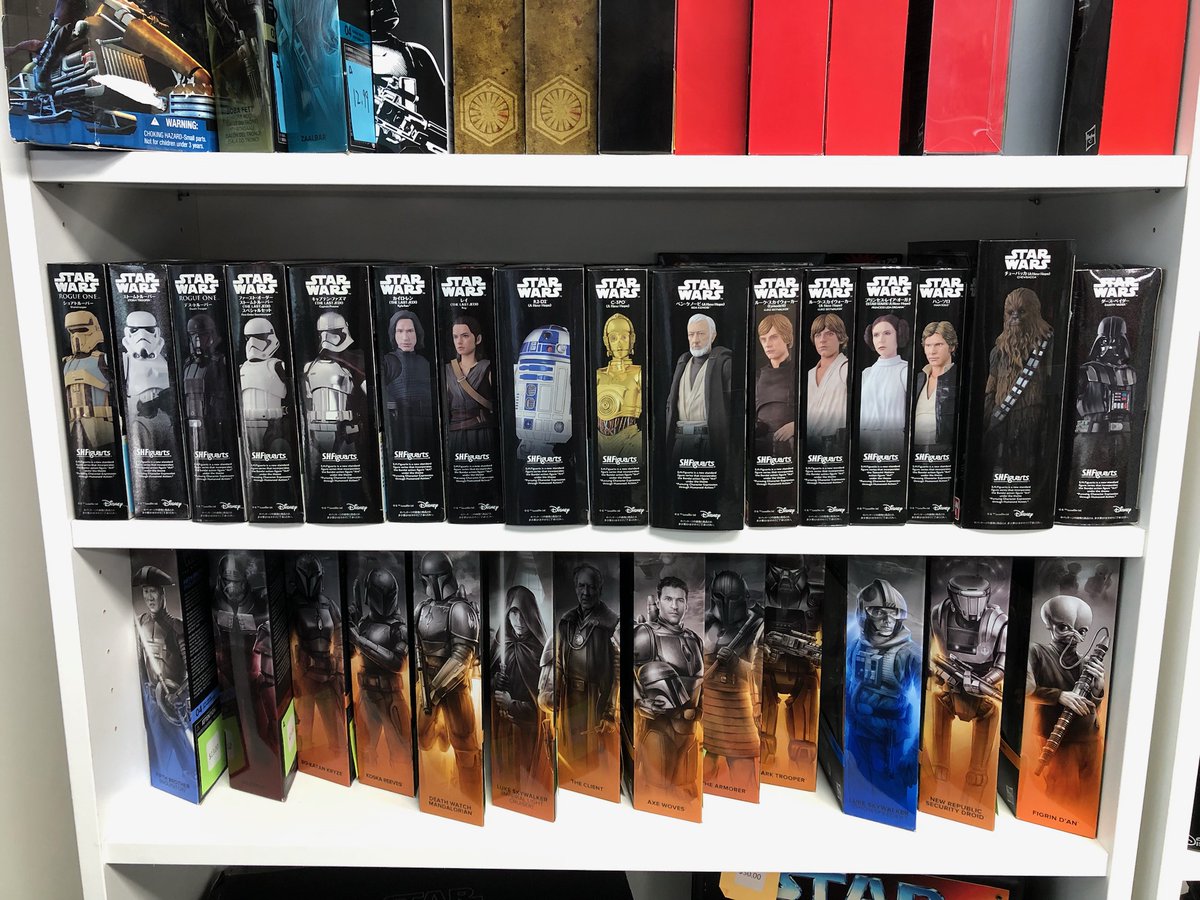 We just bought a whole collection of SH Figuarts Star Wars figures! More Black series was added to our shelves too! 

#toystore #starwars #starwarsfigures #starwarscollectibles  #starwarsactionfigures #shfiguarts #blackseries #blackseriesstarwars #WeBuyToys #WeShip #icToys