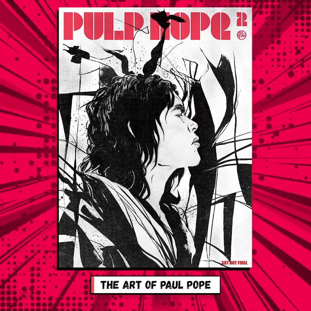Iconic auteur and @nytimes bestselling cartoonist Paul Pope brings
