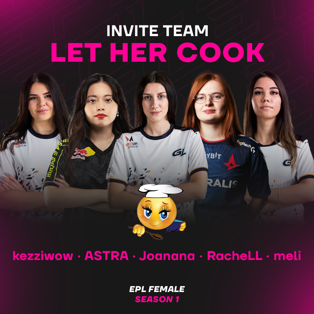 euproleague_'s tweet image. With the loud sound of C4 detonation, Let Her Cook burst into the tournament! 💥