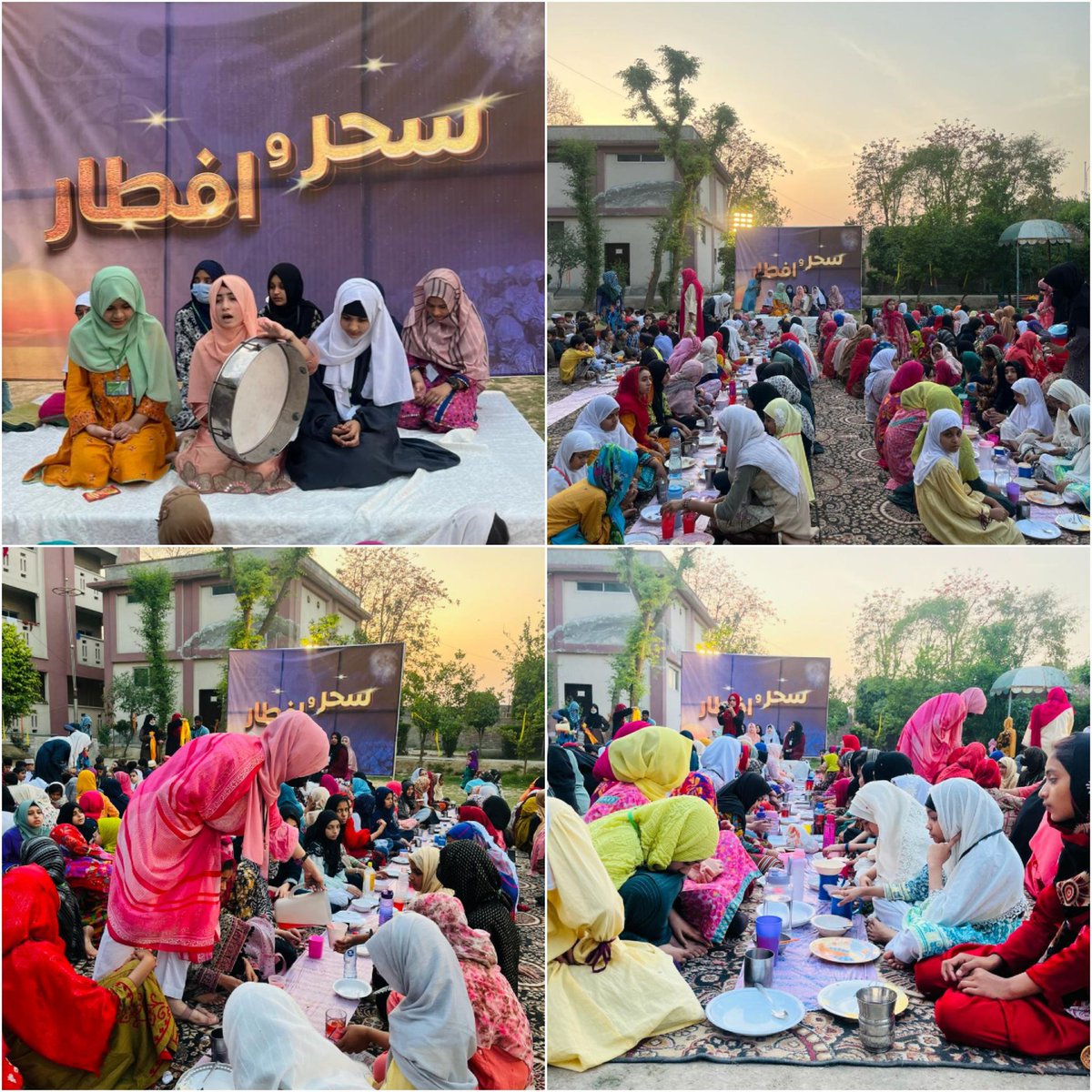 #EagersItikaf2024: 𝐈𝐟𝐭𝐚𝐫 𝐰𝐢𝐭𝐡 𝐌𝐞𝐡𝐟𝐢𝐥

روزہ دار کی دوسری خوشی افطار کے وقت ایگرز نے ایک خوبصورت محفل کا انعقاد کیا۔ تمام ننھے معتکفوں نے مل کر اللہ کی حمد و ثنا اور نعت پڑھی۔ آخر میں سب بچوں میں افطار کو تقسیم کیا گیا۔