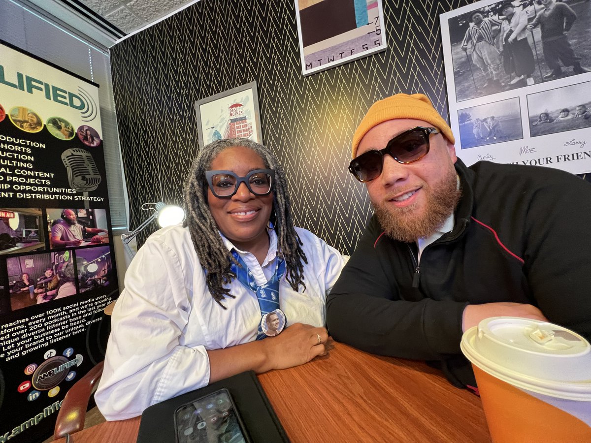 AMPLIFIEDDSM (@amplifieddsm) on Twitter photo Talk 31 - Connection with John Martin, Sr
Abena is in community with author, entrepreneur, and mentor John Martin, Sr. as reveals his early influences and the power of connection
NEW EPISODE OUT NOW🔥🎤
#Podcast#Identity#issues#Desmoines#amplifieddsm
@drmartinsr <a href="/abenasankofa/">Abena Sankofa</a> Talk 31 - Connection with John Martin, Sr
Abena is in community with author, entrepreneur, and mentor John Martin, Sr. as reveals his early influences and the power of connection
NEW EPISODE OUT NOW🔥🎤
#Podcast#Identity#issues#Desmoines#amplifieddsm
@drmartinsr <a href="/abenasankofa/">Abena Sankofa</a>