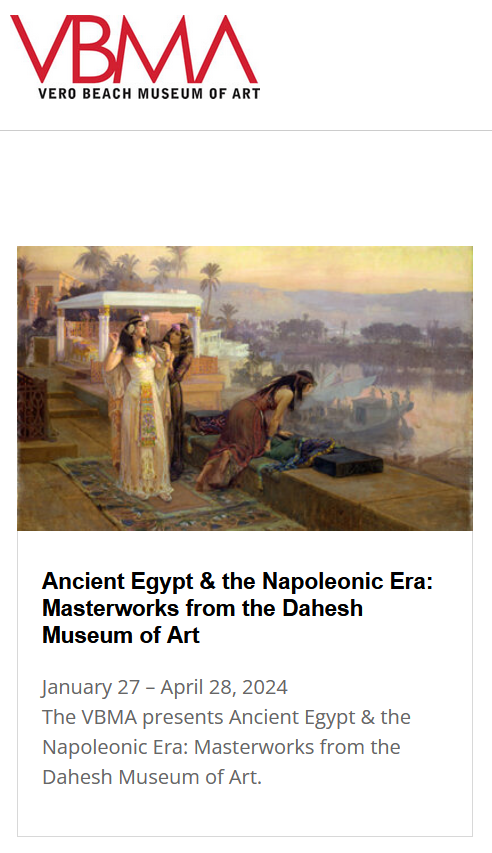 Dear <a href="/SecondCaptains/">Second Captains</a> , it seems <a href="/kenearlys/">Ken Early</a> peccadilloes are following me around Florida....... an exhibition of Napoleonic documentation of ancient Egyptian artifacts, ruins and culture. YES PLEASE!