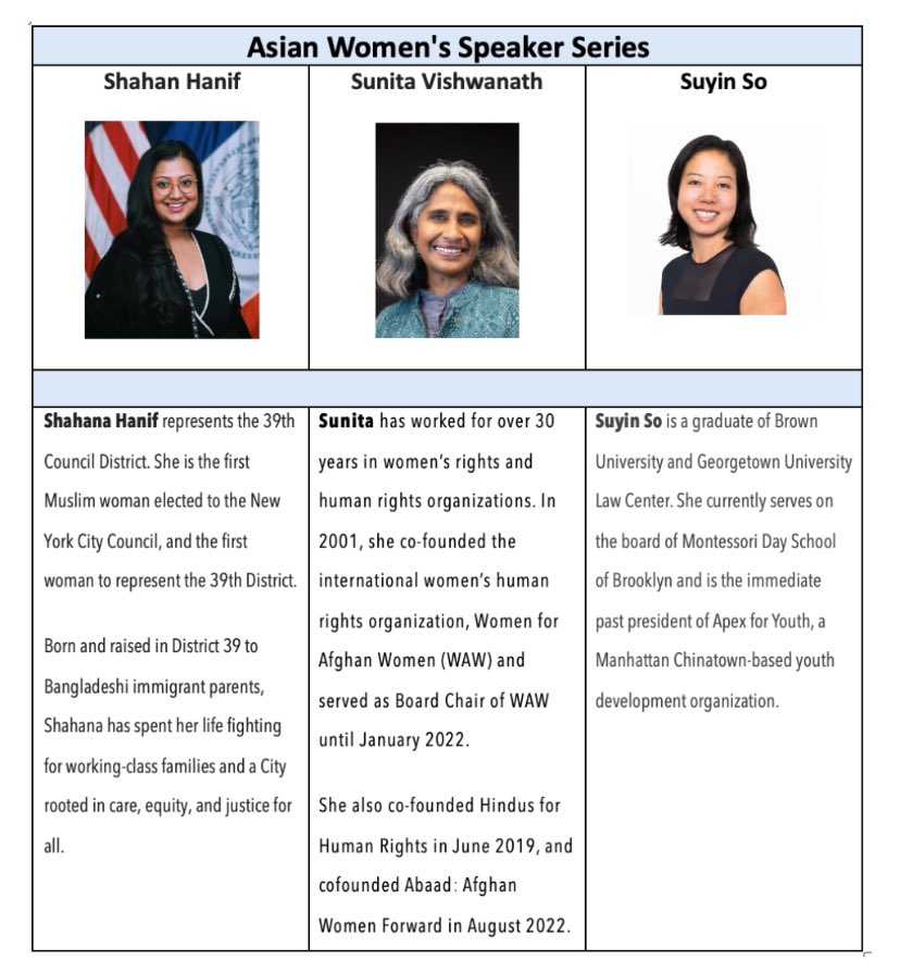 Excited to be speaking to <a href="/saintannsny/">Saint Ann's School</a> students tomorrow alongside my friend <a href="/ShahanaFromBK/">Shahana Hanif</a>  and Suyin So. My love and gratitude to the students who organized this series!!