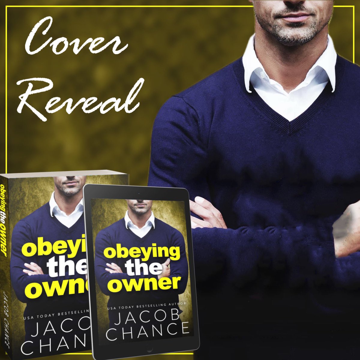 💛🏒 #CoverReveal 💛🏒

𝘖𝘉𝘌𝘠𝘐𝘕𝘎 𝘛𝘏𝘌 𝘖𝘞𝘕𝘌𝘙 (#CharlestonCoyotesSeries 6) by #AuthorJacobChancw releases on April 17th.

Go to bit.ly/4al8cD5 for details.

#SingleDad #AgeGap #HockeyTeamOwner #BillionaireRomance #BossEmployee #PossessiveHero #ComingSoon