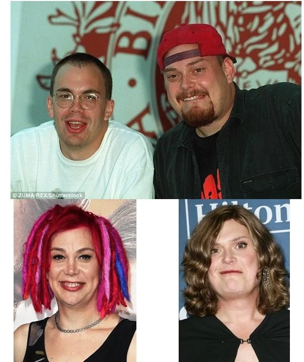 The (formerly known as) 'Wachowski Brothers', who directed the Matrix

Apparently they didn't escape the Matrix