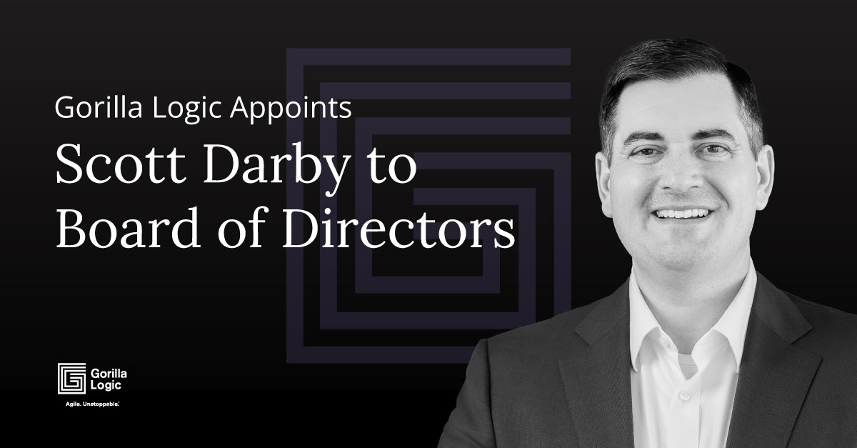 Gorilla Logic is excited to welcome Scott Darby to our Board of Directors! With 20+ years of business-building experience, Scott will leverage his expertise to support the growth and development of Gorilla Logic. Learn more in a recent press release: webwire.com/ViewPressRel.a…