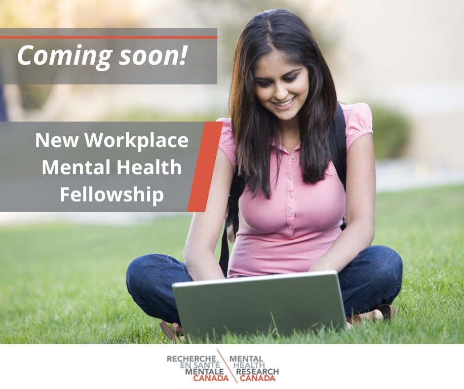 Coming soon! We are pleased to announce the imminent release of our latest workplace mental heath research fellowship. Stay tuned for more details on this opportunity to contribute to advance mental well-being in the workplace!